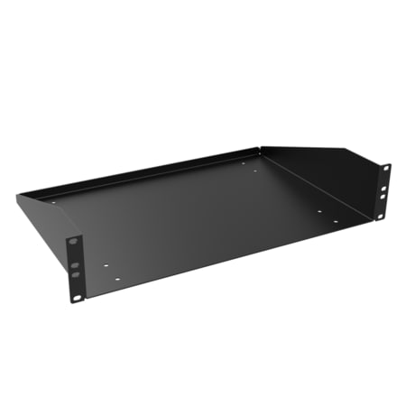 Hammond 2U 12D SOLID RACK SHELF RASU190312BK1